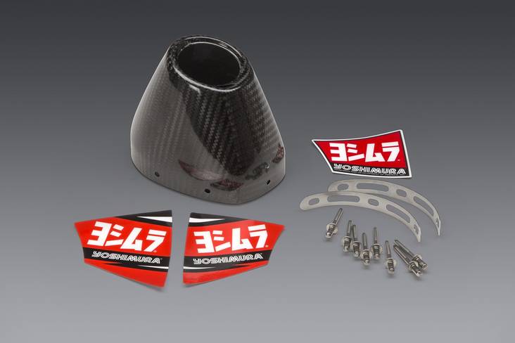 Yoshimura Rs4 Carbon End Cap - Pakoputket 4-T - 31-RS4-CFC - 1