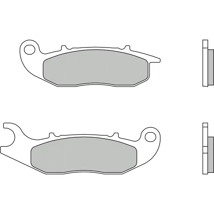 Brembo Jarrupalat Carbon-Ceramic - Jarrupalat - 231-GR03CC - 1