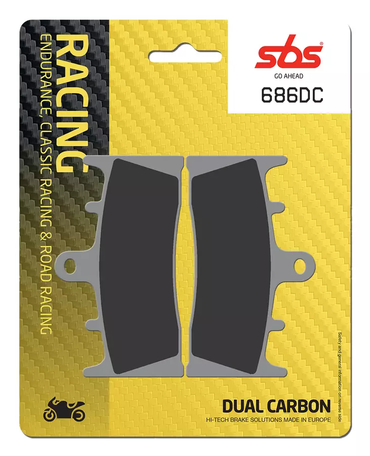 Sbs Jarrupalat Dual Carbon - Jarrupalat - 23-686DC - 1