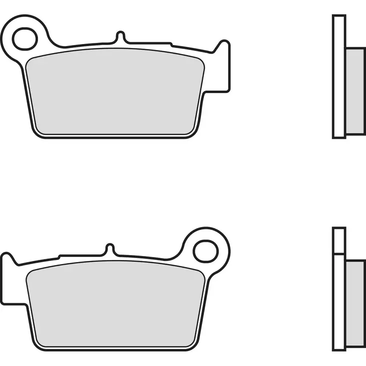 Brembo Jarrupalat Sintered Off-Road - Jarrupalat - 231-YA41SD - 1