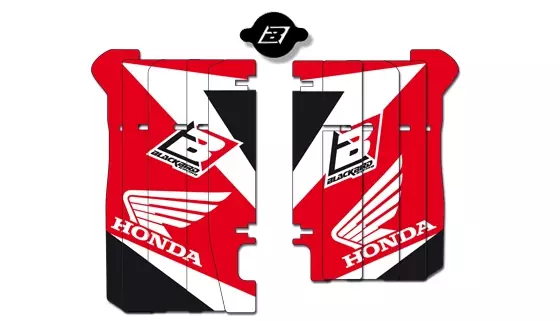 * Blackbird DREAM 3 RAD LOUVER DECALS CRF450 13-15 - Tarrasarjat - 381-A104E - 1