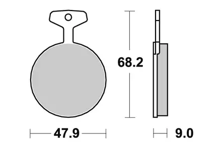 Sbs Jarrupalat Ceramic - Jarrupalat - 23-504HF - 1