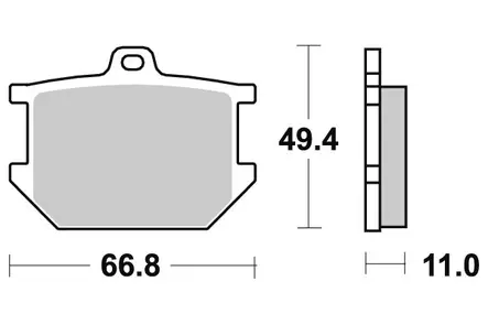 Sbs Jarrupalat Ceramic - Jarrupalat - 23-507HF - 1