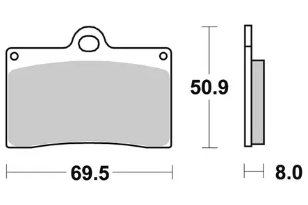 Sbs Jarrupalat Ceramic - Jarrupalat - 23-566HF - 1