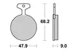 Sbs Jarrupalat Ceramic - Jarrupalat - 23-504HF - 1