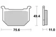 Sbs Jarrupalat Ceramic - Jarrupalat - 23-533HF - 1
