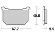 Sbs Jarrupalat Ceramic - Jarrupalat - 23-540HF - 1