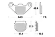 Sbs Jarrupalat Ceramic - Jarrupalat - 23-548HF - 1