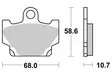 Sbs Jarrupalat Ceramic - Jarrupalat - 23-550HF - 1