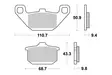 Sbs Jarrupalat Ceramic - Jarrupalat - 23-557HF - 1