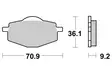 Sbs Jarrupalat Ceramic - Jarrupalat - 23-575HF - 1