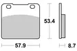 Sbs Jarrupalat Ceramic - Jarrupalat - 23-577HF - 1