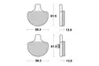 Sbs Jarrupalat Ceramic - Jarrupalat - 23-579HF - 1