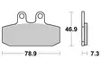 Sbs Jarrupalat Ceramic - Jarrupalat - 23-588HF - 1