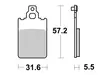 Sbs Jarrupalat Ceramic - Jarrupalat - 23-607HF - 1