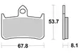 Sbs Jarrupalat Ceramic - Jarrupalat - 23-622HF - 1