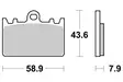 Sbs Jarrupalat Ceramic - Jarrupalat - 23-666HF - 1