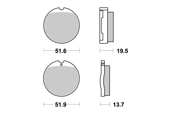Sbs Jarrupalat Ceramic - Jarrupalat - 23-501HF - 1
