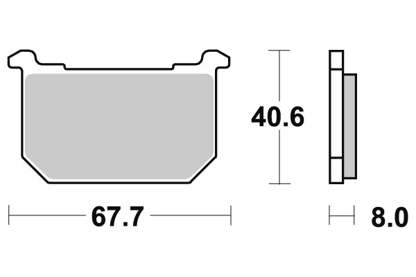 Sbs Jarrupalat Ceramic - Jarrupalat - 23-539HF - 1