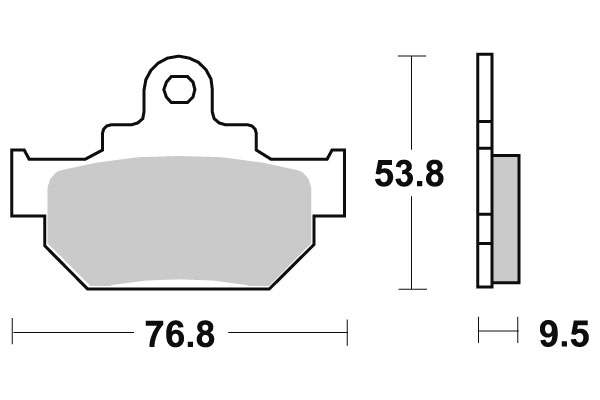 Sbs Jarrupalat Ceramic - Jarrupalat - 23-582HF - 1