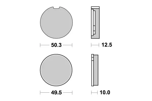 Sbs Jarrupalat Ceramic - Jarrupalat - 23-503HF - 1