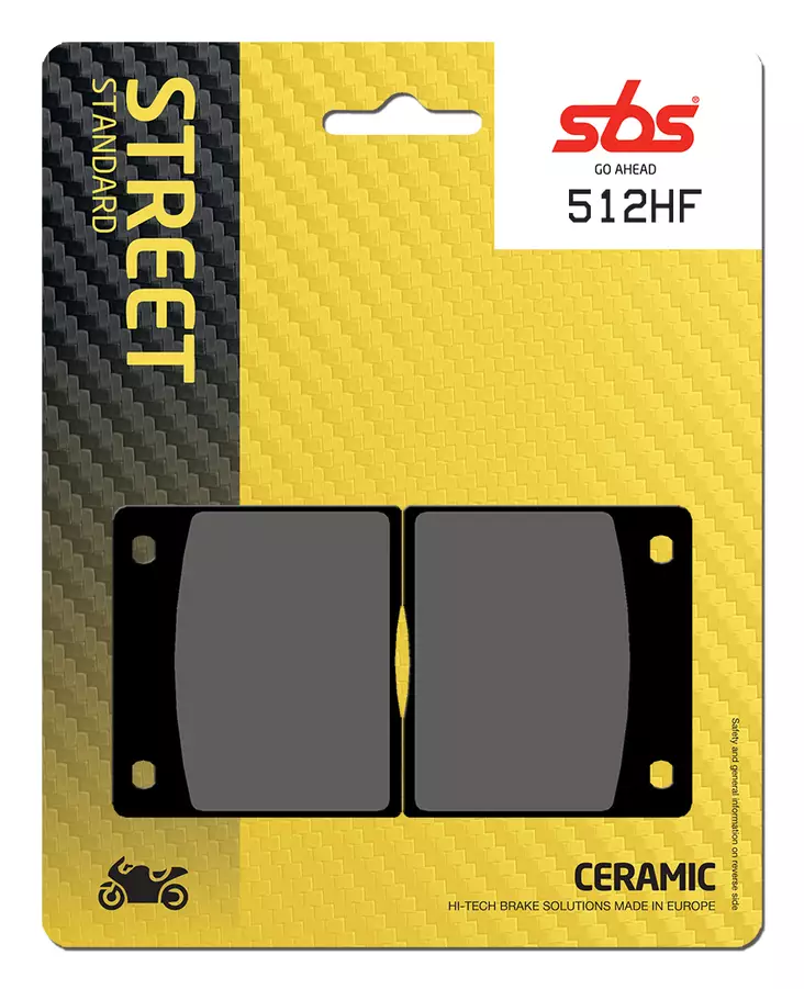 Sbs Jarrupalat Ceramic - Jarrupalat - 23-512HF - 1