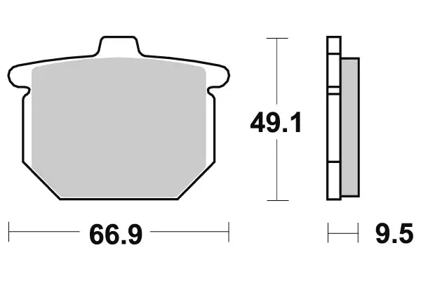 Sbs Jarrupalat Ceramic - Jarrupalat - 23-517HF - 1