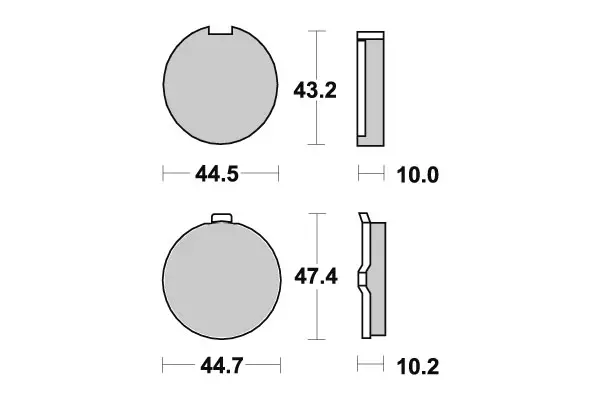 Sbs Jarrupalat Ceramic - Jarrupalat - 23-524HF - 1