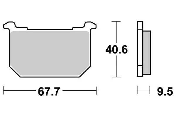 Sbs Jarrupalat Ceramic - Jarrupalat - 23-540HF - 1