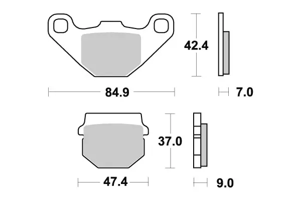 Sbs Jarrupalat Ceramic - Jarrupalat - 23-544HF - 1