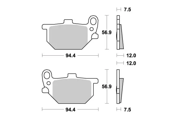 Sbs Jarrupalat Ceramic - Jarrupalat - 23-545HF - 1