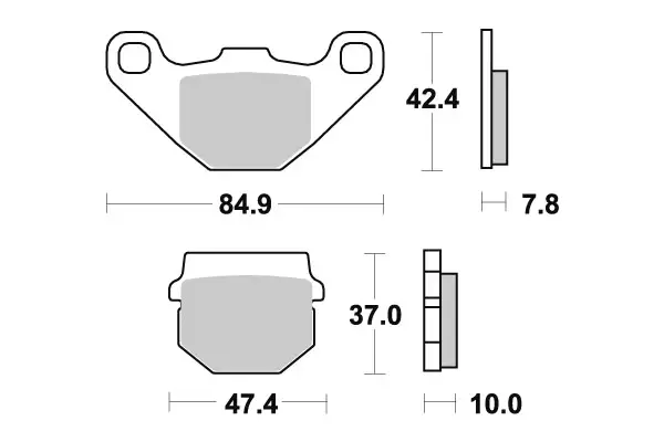 Sbs Jarrupalat Ceramic - Jarrupalat - 23-548HF - 1