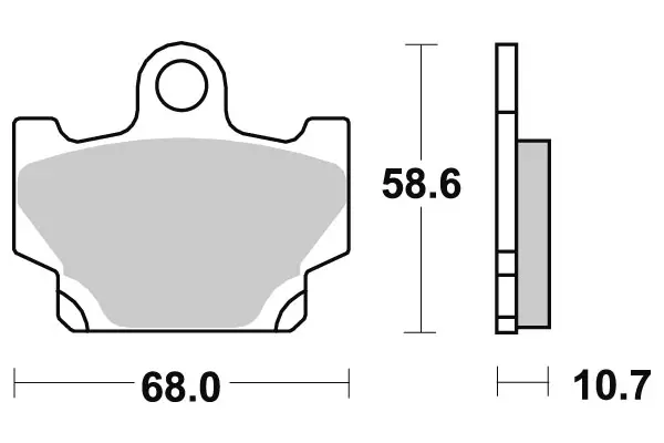 Sbs Jarrupalat Ceramic - Jarrupalat - 23-550HF - 1