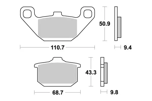 Sbs Jarrupalat Ceramic - Jarrupalat - 23-557HF - 1