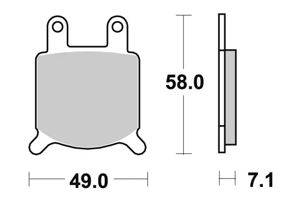 Sbs Jarrupalat Ceramic - Jarrupalat - 23-560HF - 1