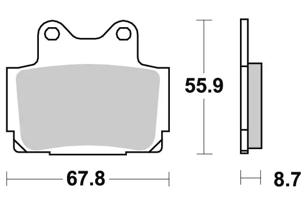 Sbs Jarrupalat Ceramic - Jarrupalat - 23-570HF - 1