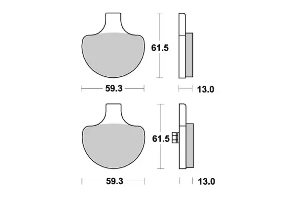 Sbs Jarrupalat Ceramic - Jarrupalat - 23-579HF - 1