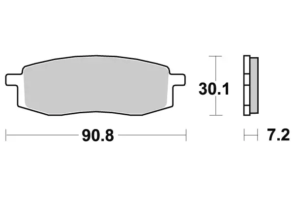 Sbs Jarrupalat Ceramic - Jarrupalat - 23-580HF - 1