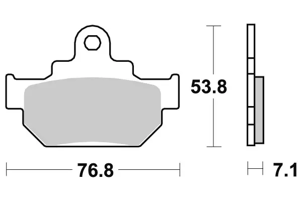 Sbs Jarrupalat Ceramic - Jarrupalat - 23-581HF - 1