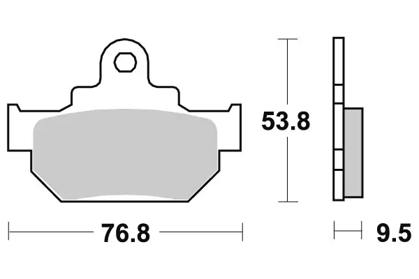 Sbs Jarrupalat Ceramic - Jarrupalat - 23-582HF - 1