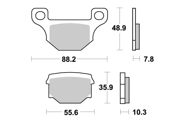 Sbs Jarrupalat Ceramic - Jarrupalat - 23-585HF - 1