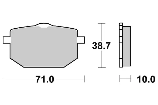 Sbs Jarrupalat Ceramic - Jarrupalat - 23-596HF - 1