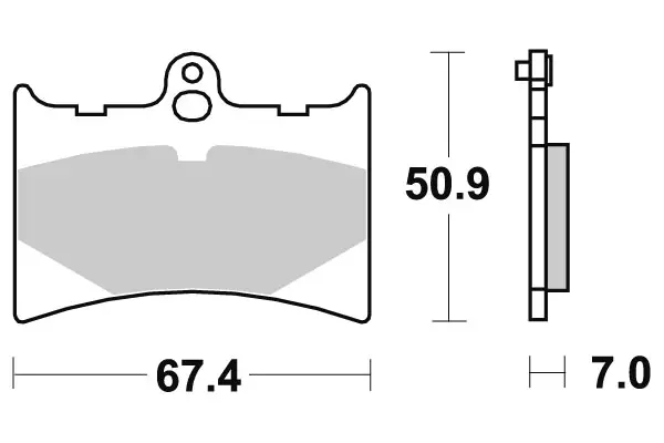 Sbs Jarrupalat Ceramic - Jarrupalat - 23-601HF - 1