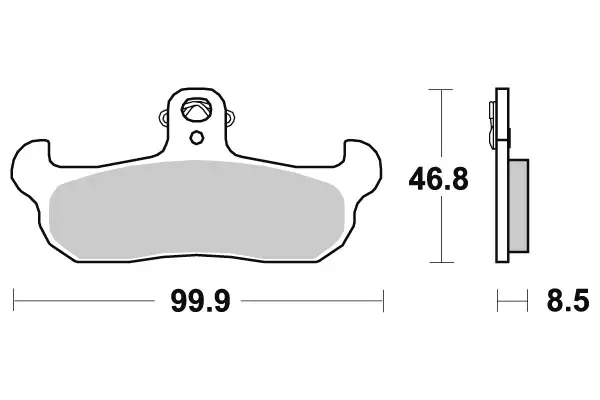 Sbs Jarrupalat Ceramic - Jarrupalat - 23-608HF - 1