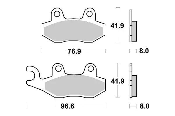 Sbs Jarrupalat Ceramic - Jarrupalat - 23-611HF - 1