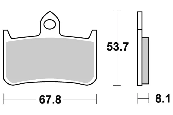 Sbs Jarrupalat Ceramic - Jarrupalat - 23-622HF - 1