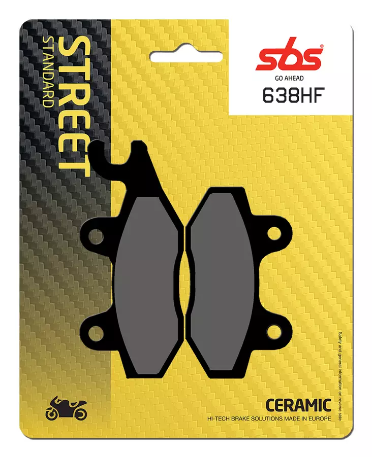Sbs Jarrupalat Ceramic - Jarrupalat - 23-638HF - 2