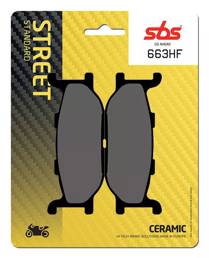 Sbs Jarrupalat Ceramic - Jarrupalat - 23-663HF - 2