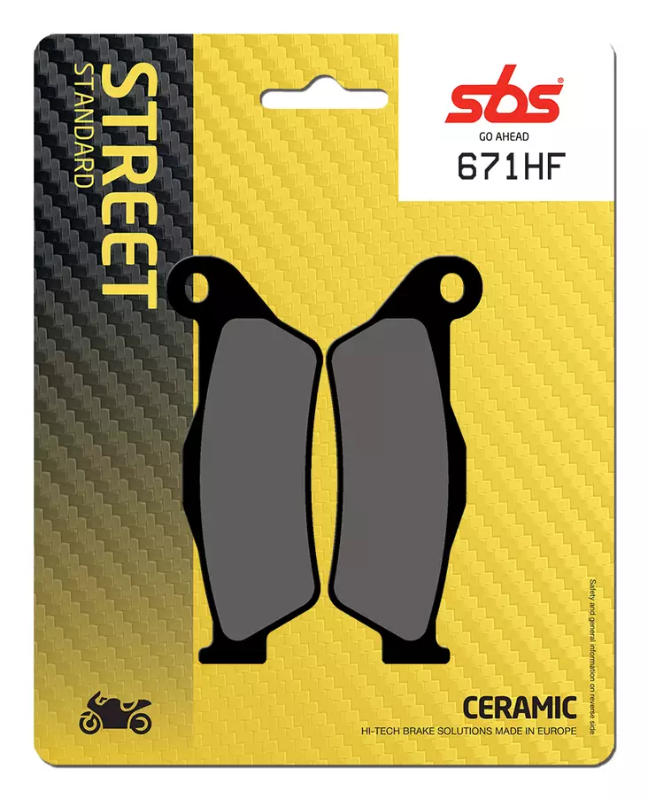 Sbs Jarrupalat Ceramic - Jarrupalat - 23-671HF - 2