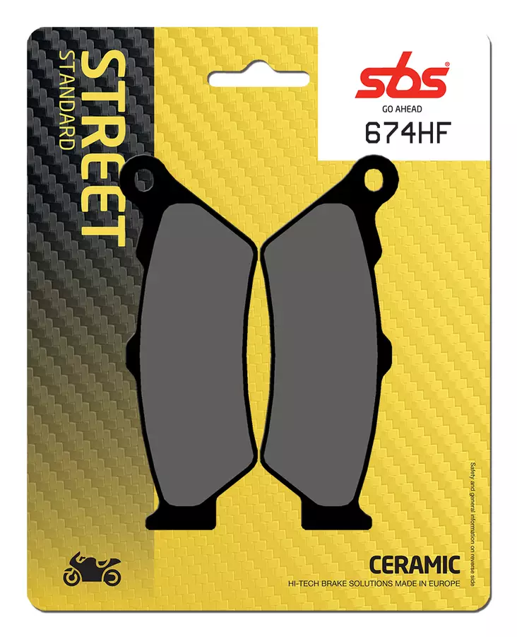 Sbs Jarrupalat Ceramic - Jarrupalat - 23-674HF - 2